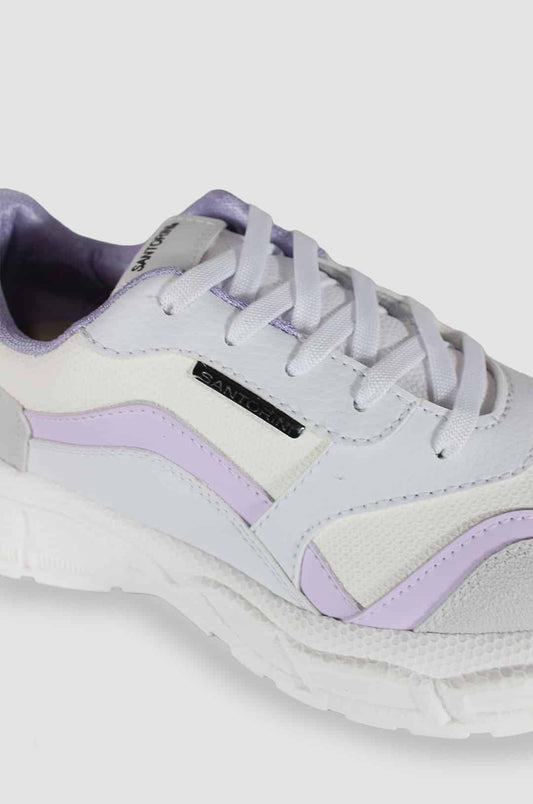 TENIS PARA MUJER SUSSY GRIS SANTORINI - vista 3