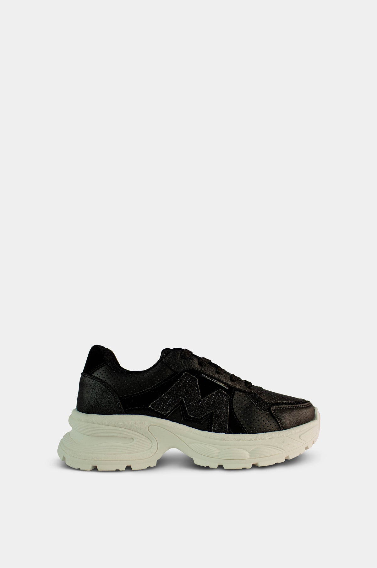 TENIS PARA MUJER TERRA NEGRO SANTORINI - vista lateral