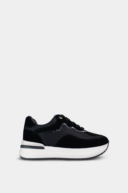 TENIS PARA MUJER TINI NEGRO SANTORINI - vista lateral