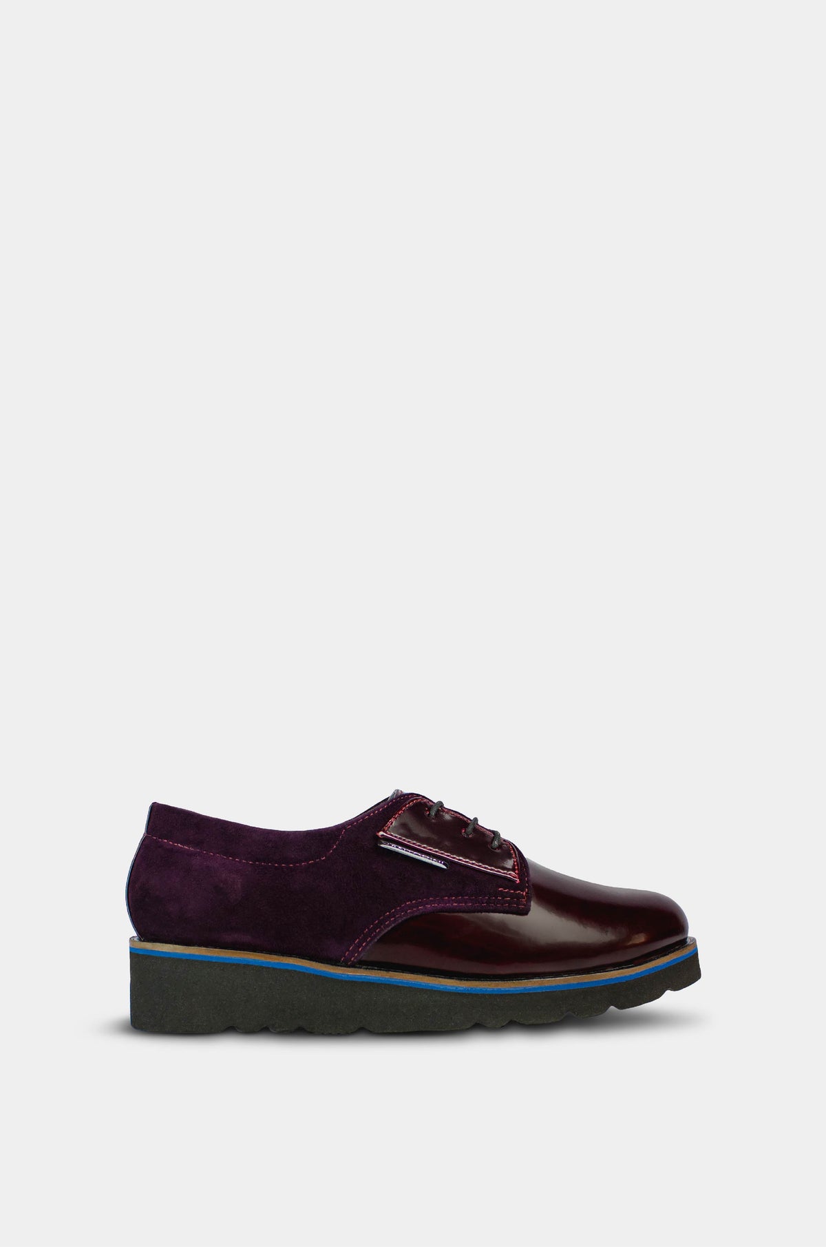 ZAPATOS PARA MUJER BROWN VINOTINTO SANTORINI - vista lateral