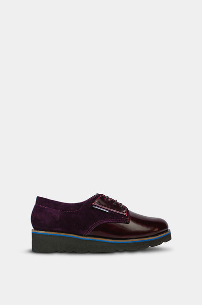 ZAPATOS PARA MUJER BROWN VINOTINTO SANTORINI - vista lateral