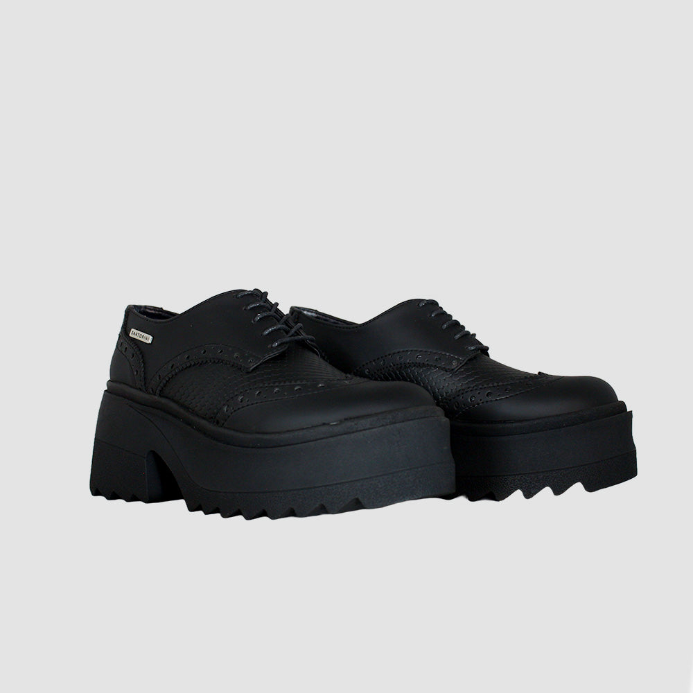ZAPATOS PARA MUJER LOGY NEGRO SANTORINI - vista 3