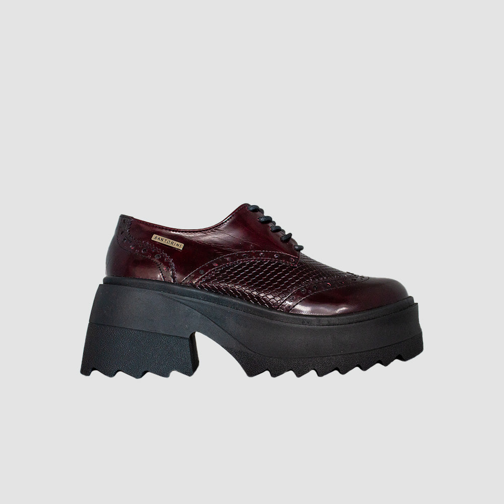 ZAPATOS PARA MUJER LOGY VINOTINTO SANTORINI - vista principal